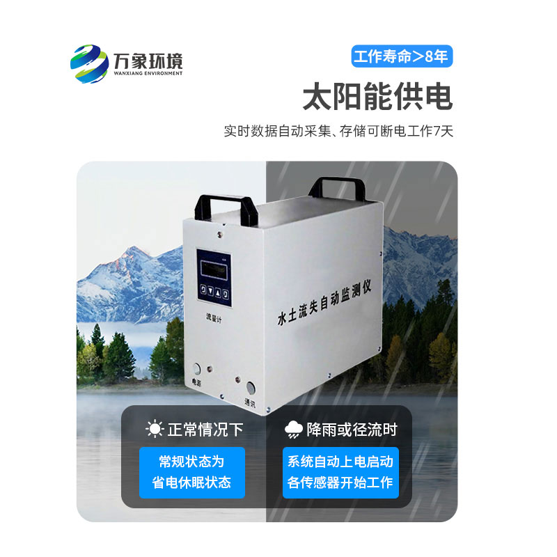 徑流場水土流失自動監(jiān)測系統(tǒng)：智能預警，防患于未然